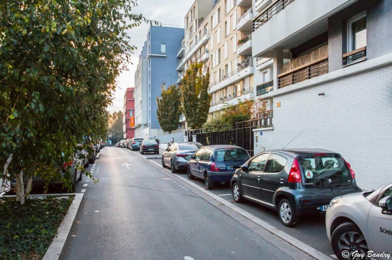 Chic Apart With Bar In Paris Saint-Denis  Exterior foto